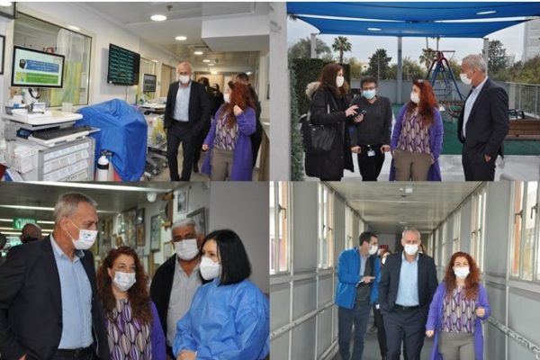 Prof. Nahman Ash visiting Reuth TLV hospital